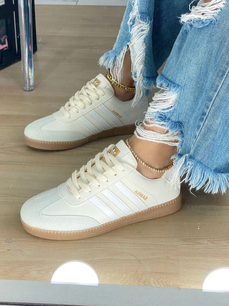 ✨ Edición Especial | 👟 Tenis Samba Beige | 🔥 ¡Compre 2 y obtenga un 50% de descuento en la segunda unidad!