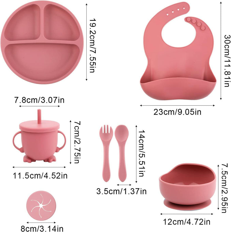 Set De Vajilla De Alimentación Para Bebe