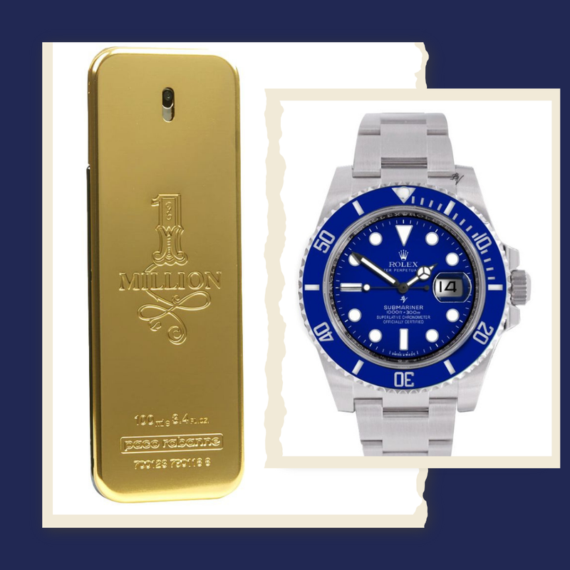 🛍️ ¡OFERTA EXCLUSIVA! | 💎 PERFUME ONE MILLION + ⌚ ROLEX SUBMARINER